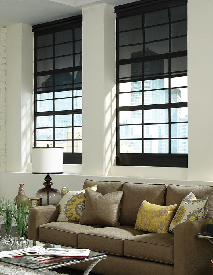 Custom Roman Shades for Houston, TX homes