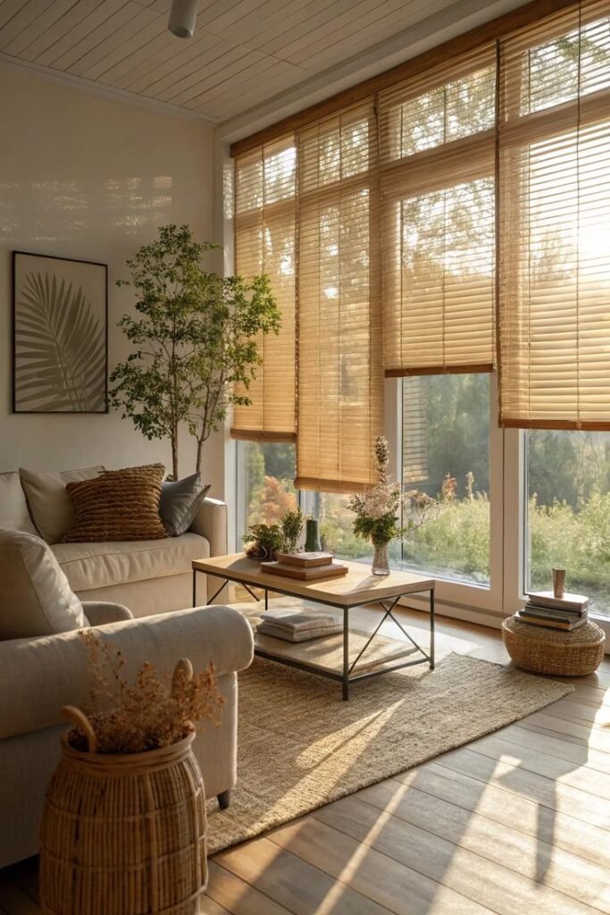 Faux Wood Window Blinds for Houston Homes